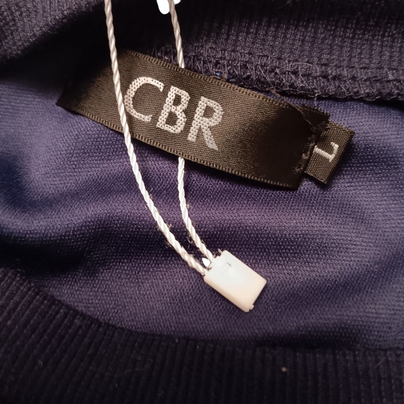 Navy Floral Embroidered & Sheer Blouse - Picture 7 of 7